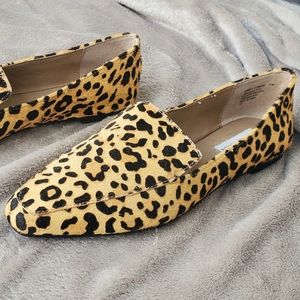 Steve Madden Leopard Print Loafers Size 9.5